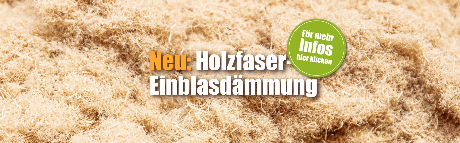Holzfaserdämmung